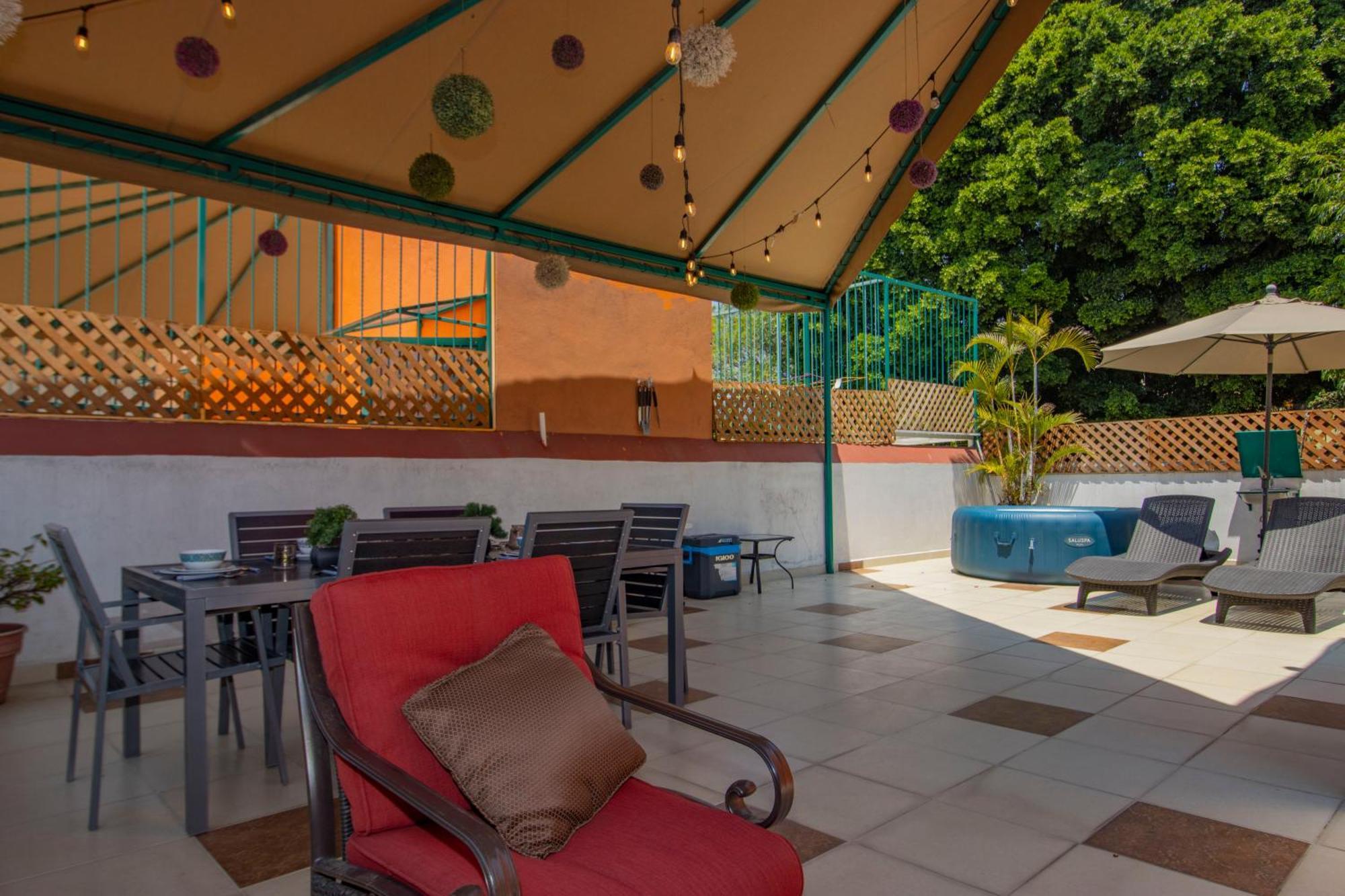 Вілла New! Bamboo Rooftop Куернавака Екстер'єр фото